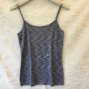 Loft Blue Marled Scoop Neck Cami
